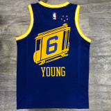 Nick Young Men's Blue Player Jersey - Classic Edition