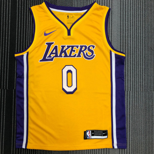 Russell Westbrook Men's Yellow Swingman Team Jersey - Retro Classic Edition