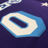 Men's Russell Westbrook Purple Team Jersey - 75th Anniversary City Edition