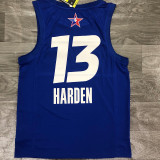 Men's James Harden All-Star 2021 Blue Swingman Player Jersey