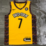 Men's Kevin Durant Yellow Swingman Player Jersey - Spread Love