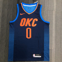 Russell Westbrook Men's Navy Swingman Team Jersey - Statement Edition
