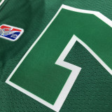 Men's Jaylen Brown Green Team Jersey - 75th Anniversary City Edition
