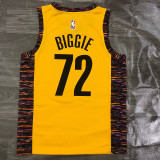 Men's Kevin Durant Yellow Swingman Player Jersey - Spread Love
