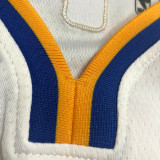 Men's Jordan Poole White Team Jersey - 75th Anniversary Edition