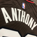 Men's Carmelo Anthony Brown 2020-21 Player Swingman Jersey - City Edition
