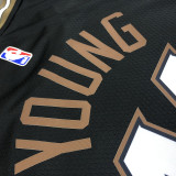 Men's Trae Young Black 2020-21 Swingman Player Jersey - City Edition