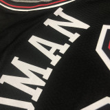Dennis Rodman Men's Black Swingman Team Jersey - Statement Edition