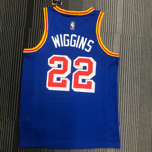 Andrew Wiggins Men's Blue 2021-22 75th Anniversary Jersey - Classic Edition