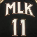 Men's Trae Young Black 2020-21 Swingman Player Jersey - City Edition