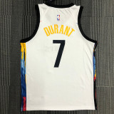 Kevin Durant Men's White Swingman Team Jersey - City Edition