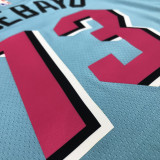 Bam Adebayo Men's Blue Player Jersey - Classic Edition
