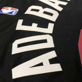 Men's Bam Adebayo 2020-21 Black Swingman Player Jersey - Icon Edition