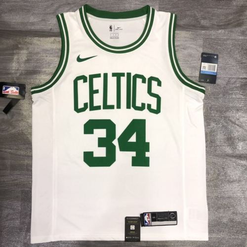 Paul Pierce White Men's Player Jersey-Association Edition