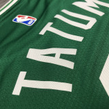 Jayson Tatum Men's Green Player Jersey- Icon Edition