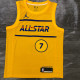 Men's Jaylen Brown All-Star 2021 Yellow Swingman Player Jersey