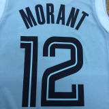 Men's Ja Morant Light Blue 2020-21 Swingman Player Jersey - Statement Edition