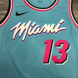 Bam Adebayo Men's Blue Player Jersey - Classic Edition