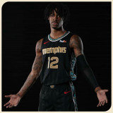 Men's Ja Morant Black Player Jersey - City Edition
