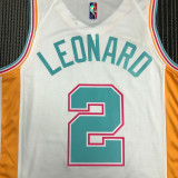 Men's Kawhi Leonard White Team Jersey - 75th Anniversary City Edition