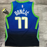 Men's Luka Doncic 2019-20 Blue Finished Player Jersey - City Edition