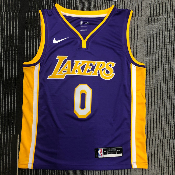 Russell Westbrook Men's Purple Swingman Team Jersey - Retro Classic Edition