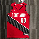 Men's Carmelo Anthony Red Team Jersey - Statement Edition
