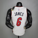 Men's LeBron James White 2020-21 Swingman Player Jersey – Association Edition