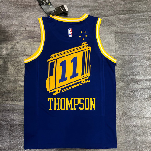 Klay Thompson Men's Blue Player Jersey - Classic Edition
