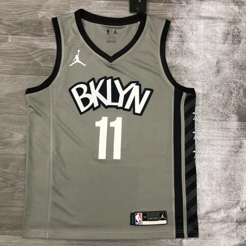 Men's Kyrie Irving Gray 2020-21 Player Jersey - Statement Edition