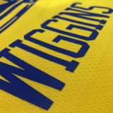 Andrew Wiggins Men's Yellow Player Jersey - The City Classic Edition