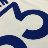Men's James Wiseman White Team Jersey - 75th Anniversary Edition