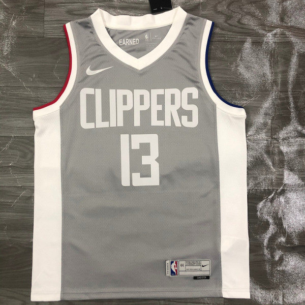 Men's Kawhi Leonard Gray 2020-21 Swingman Player Jersey – Earned Edition