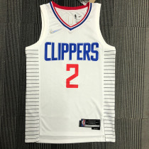 Men's Kawhi Leonard White Team Jersey - 75th Anniversary Edition