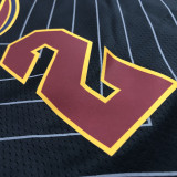 Kyrie Irving Men's Black Swingman Team Jersey - Statement Edition
