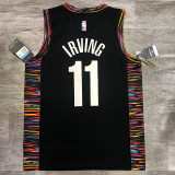 Kyrie Irving Men's Black Player Jersey- City Edition