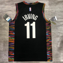 Kyrie Irving Men's Black Player Jersey- City Edition