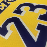 Men's LeBron James Yellow Team Jersey - 75th Anniversary Edition