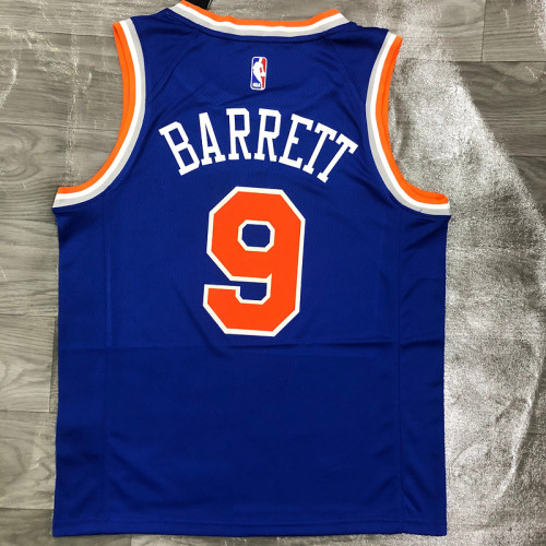 Men's R.J.Barrett Blue 2020-21 Swingman Player Jersey - Icon Edition
