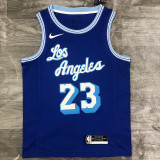 Men's LeBron James Royal Retro Classics 2020-21 Swingman Player Jersey - Classic Edition