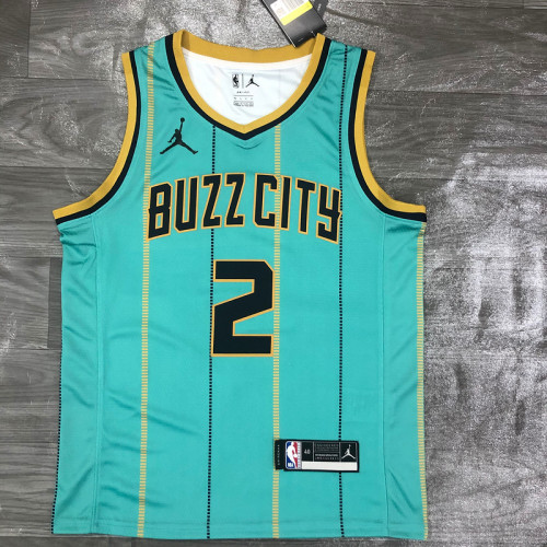 Men's LaMelo Ball Mint Green 2020-21 Swingman Player Jersey - City Edition