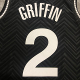 Men's Blake Griffin Black 2020-21 Swingman Player Jersey – Earned Edition