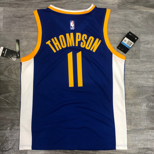 Klay Thompson Men's Blue Player Jersey - Icon Edition