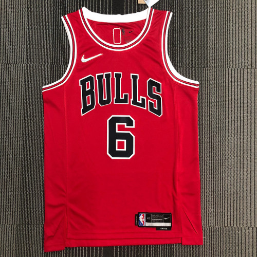Men's Alex Caruso Red Team Jersey - 75th Anniversary Edition