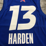 Men's James Harden All-Star 2021 Blue Swingman Player Jersey