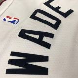 Men's Dwyane Wade White 2020-21 Swingman Player Jersey – Association Edition