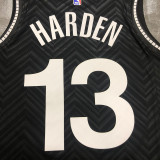 Men's James Harden Black 2020-21 Swingman Player Jersey – Earned Edition