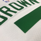 Men's Jaylen Brown White 2020-21 Swingman Player Jersey - City Edition