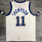 Klay Thompson Men's White Player Jersey - Classic Edition