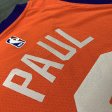 Men's Chris Paul Orange Finished Swingman Player Jersey - Statement Edition